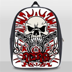 Acab Tribal School Bags (xl)  by Valentinaart