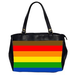 Philadelphia Pride Flag Office Handbags (2 Sides)  by Valentinaart