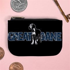 Great Dane Mini Coin Purses by Valentinaart