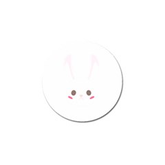 Rabbit Cute Animal White Golf Ball Marker by Nexatart