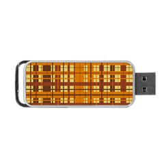 Plaid Pattern Portable Usb Flash (two Sides) by linceazul