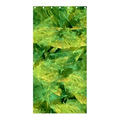 Green Springtime Leafs Shower Curtain 36  X 72  (stall)  by designworld65