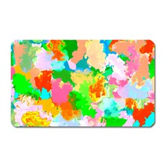 Colorful Summer Splash Magnet (rectangular) by designworld65