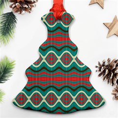 Ethnic Geometric Pattern Ornament (christmas Tree)  by linceazul