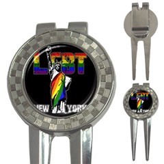 Lgbt New York 3-in-1 Golf Divots by Valentinaart