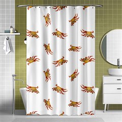 Crabs Photo Collage Pattern Design Shower Curtain 48  X 72  (small)  by dflcprints