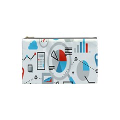 Science Mathematics Formula Cosmetic Bag (small)  by Mariart