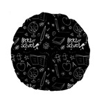 Back to School Standard 15  Premium Round Cushions Front