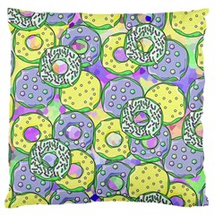 Donuts Pattern Large Cushion Case (one Side) by ValentinaDesign