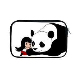 Girl And Panda Apple Macbook Pro 13  Zipper Case by Valentinaart