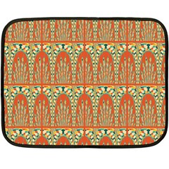 Arcs Pattern Fleece Blanket (mini) by linceazul