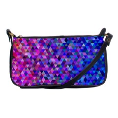 Triangle Tile Mosaic Pattern Shoulder Clutch Bags by Nexatart