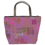 Abstract art Bucket Bags Back