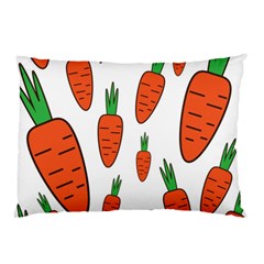 Fruit Vegetable Carrots Pillow Case by Mariart