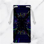 Seamless 3d Animation Digital Futuristic Tunnel Path Color Changing Geometric Electrical Line Zoomin Jewelry Bag Back