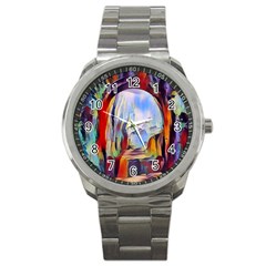 Abstract Tunnel Sport Metal Watch by NouveauDesign