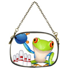 Tree Frog Bowler Chain Purses (one Side)  by crcustomgifts