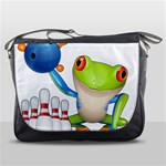 Tree Frog Bowler Messenger Bags Front