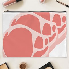 Meat Cosmetic Bag (xxxl)  by Mariart