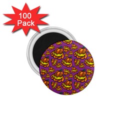 1pattern Halloween Colorfuljack Icreate 1 75  Magnets (100 Pack)  by iCreate