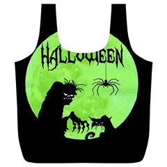 Halloween Full Print Recycle Bags (l)  by Valentinaart