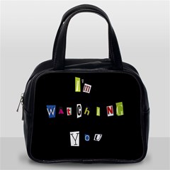 I Am Watching You Classic Handbags (one Side) by Valentinaart