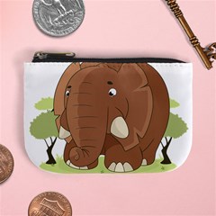 Cute Elephant Mini Coin Purses by Valentinaart