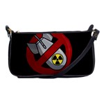 No nuclear weapons Shoulder Clutch Bags Front