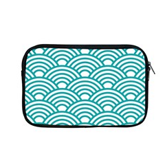 Art Deco Teal Apple Macbook Pro 13  Zipper Case by NouveauDesign