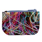 Funny Colorful Yarn Pattern Large Coin Purse Back