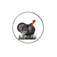 Thanksgiving Turkey Hat Clip Ball Marker by Valentinaart