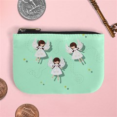 Christmas Angels  Mini Coin Purses by Valentinaart