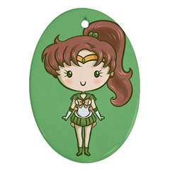 Cutie Jupiter Oval Ornament by Ellador