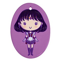 Cutie Saturn Oval Ornament by Ellador