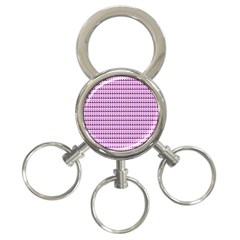 Pattern 3-ring Key Chains by gasi