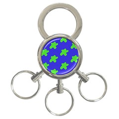 Pattern 3-ring Key Chains by gasi