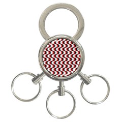 Pattern 3-ring Key Chains by gasi