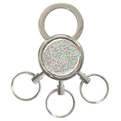 Pattern 3-ring Key Chains by gasi