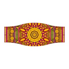 Sunshine Mandala And Other Golden Planets Stretchable Headband by pepitasart