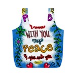 Christian Christianity Religion Full Print Recycle Bags (M)  Front