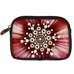 Background Star Red Abstract Digital Camera Cases by Celenk