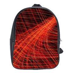 A Christmas Light Painting School Bag (xl) by Celenk