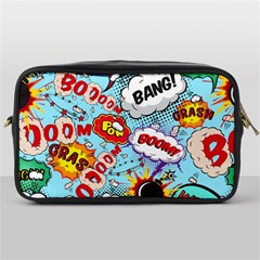 Comic Pattern Toiletries Bags by Bigfootshirtshop