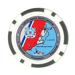 Coast Guard Sector North Carolina  Poker Chip Card Guard (10 Pack) by Bigfootshirtshop