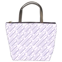 Halloween Lilac Paper Pattern Bucket Bags by Celenk