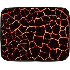 Magma Fleece Blanket (mini) by jumpercat