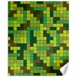 Tetris Camouflage Forest Canvas 16  x 20   15.75 x19.29  Canvas - 1