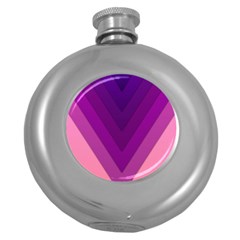 Tri 01 Round Hip Flask (5 Oz) by jumpercat