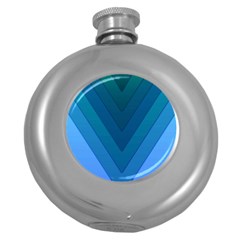 Tri 04 Round Hip Flask (5 Oz) by jumpercat