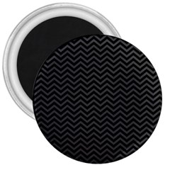 Dark Chevron 3  Magnets by jumpercat